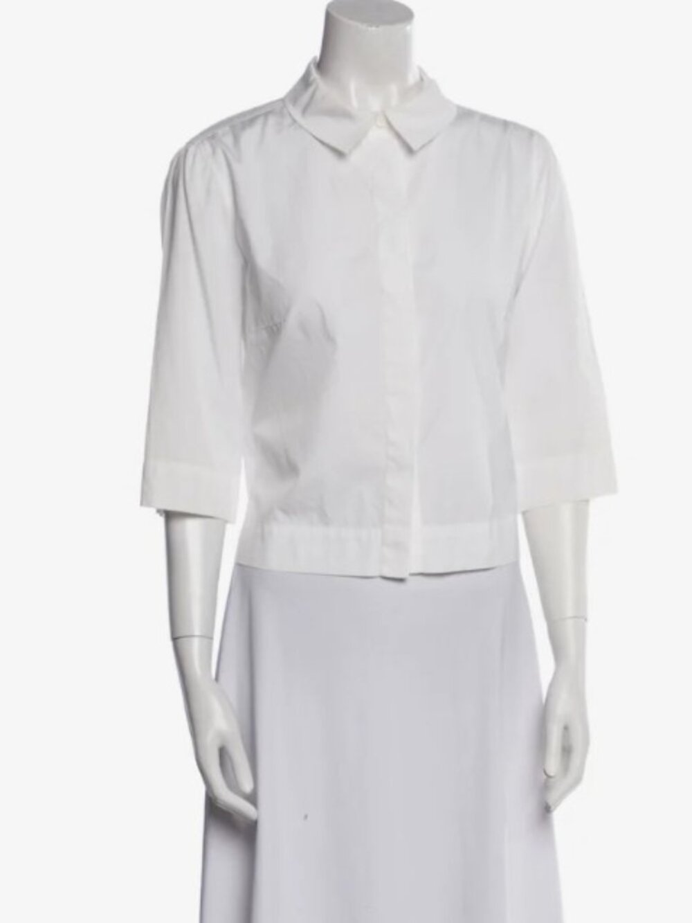 Chloe Three-Quarter Sleeve Button-Up Top 12 44